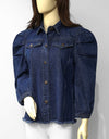 DENIM JACKET - Polkadots - 12887DZ-207824 - DENIM JACKET