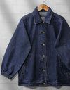 DENIM JACKET - Polkadots - 12447DZ-189105 - DENIM JACKET