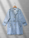 DENIM JACKET - Polkadots - 12458DZ-189176 - DENIM JACKET