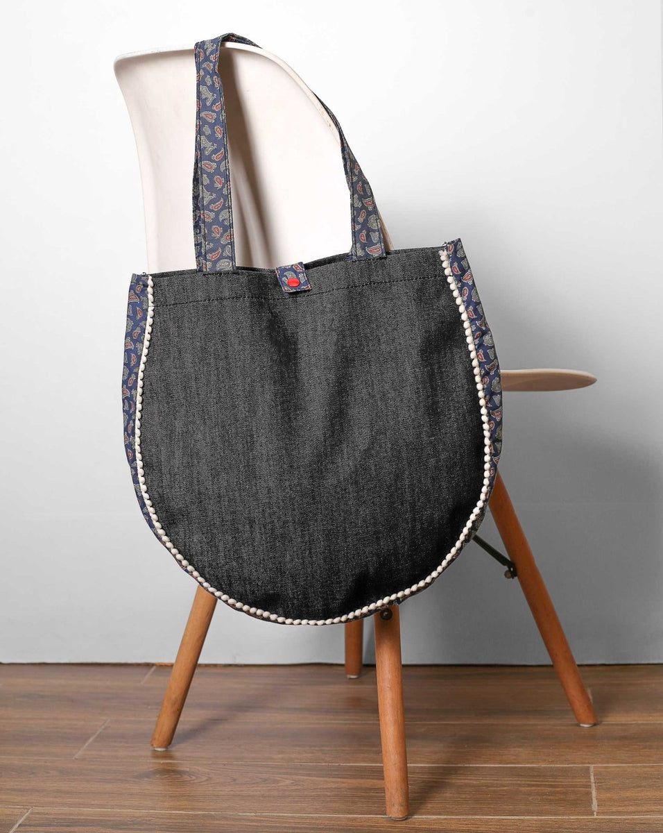 Round is a Shape Tote Bag