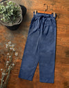 DENIM STRAIGHT PANTS - Polkadots - 13021MN-203801 - DENIM STRAIGHT PANTS