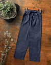 DENIM STRAIGHT PANTS - Polkadots - 13021MN-203805 - DENIM STRAIGHT PANTS