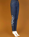 EMBROIDERED JEANS - Polkadots - 11756ZJ-074386 - EMBROIDERED JEANS