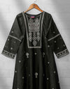 EMBROIDERED KURTI - Polkadots - 12353AMY-187095 - EMBROIDERED KURTI