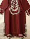 EMBROIDERED KURTI - Polkadots - 12739AMY-196001 - EMBROIDERED KURTI