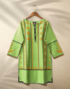 EMBROIDERED KURTI - Polkadots - 11261AMY-064116 - EMBROIDERED KURTI
