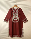 EMBROIDERED KURTI - Polkadots - 12739AMY-196001 - EMBROIDERED KURTI