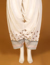 EMBROIDERED SHALWAR - Polkadots - 12366PD-187329 - EMBROIDERED SHALWAR