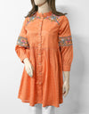EMBROIDERED TOP - Polkadots - 12803HG-197339 - EMBROIDERED TOP