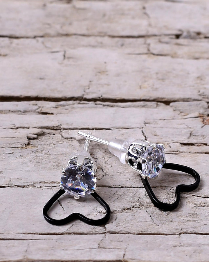 FANCY STUDS EARINGS - Polkadots - 13335NJ-210302 - FANCY STUDS EARINGS