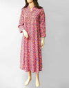 FLORAL PRINTED MAXI - Polkadots - 12580PD2-199780 - FLORAL PRINTED MAXI