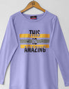 FULL SLEEVES PRINTED T SHIRT - Polkadots - 13103AY-205635 - FULL SLEEVES PRINTED T SHIRT