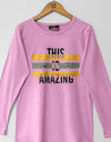 FULL SLEEVES PRINTED T SHIRT - Polkadots - 13103AY-205630 - FULL SLEEVES PRINTED T SHIRT
