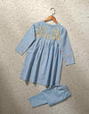GIRLS 2 PIECE SUIT - Polkadots - 12490MN-189975 - GIRLS 2 PIECE SUIT