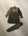 GIRLS 2 PIECE SUIT - Polkadots - 13100PD-205595 - GIRLS 2 PIECE SUIT
