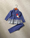 GIRLS 2 PIECE SUIT - Polkadots - 13050HG-204428 - GIRLS 2 PIECE SUIT