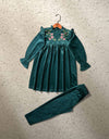 GIRLS 2 PIECE SUIT - Polkadots - 13100PD-205590 - GIRLS 2 PIECE SUIT