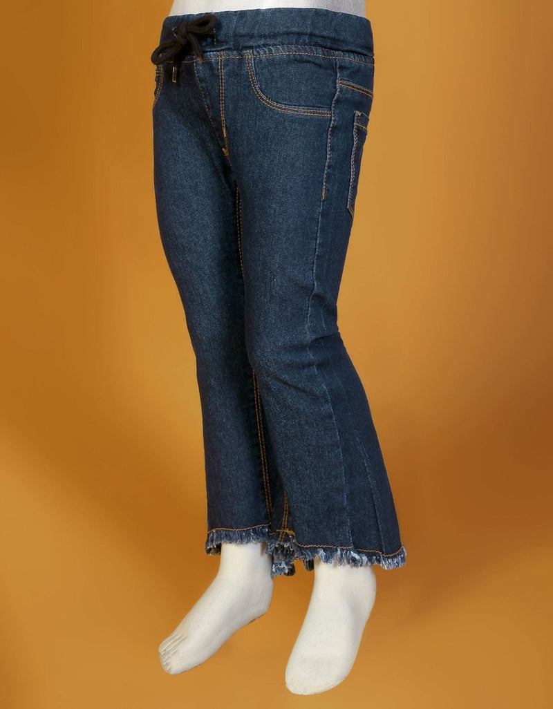 Buy Reelize - Denim Jeans For Girls | Bell Bottom , Dark Blue | Kids Jeans  , Single Button | 2 To 3 Years | Pack of 1 Online at Best Prices in India -  JioMart.