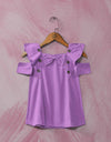 GIRLS BOW TOP - Polkadots - 11191HG-062627 - GIRLS BOW TOP