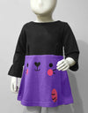 GIRLS COLOR BLOCKING TOP - Polkadots - 13006PD-203413 - GIRLS COLOR BLOCKING TOP
