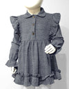 GIRLS FRILL TOP - Polkadots - 13104AY-205650 - GIRLS FRILL TOP