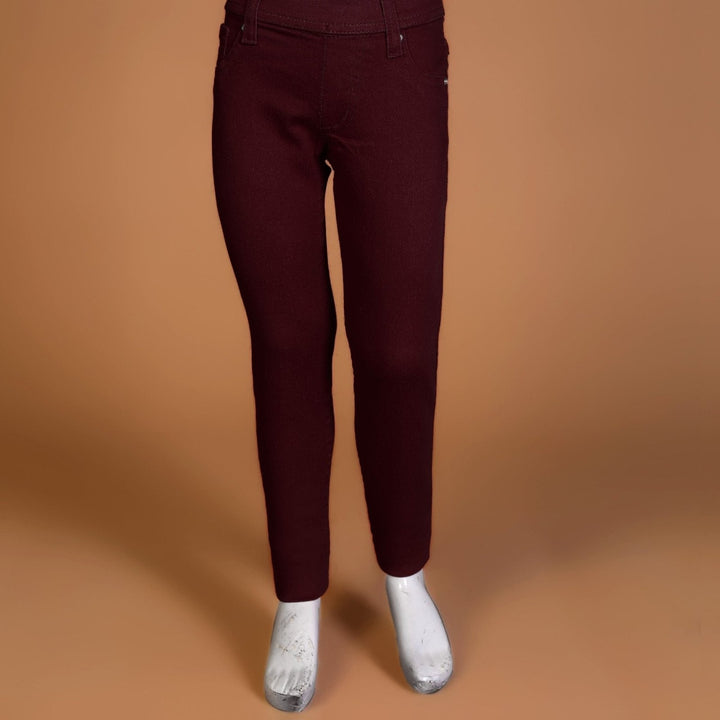 GIRLS JEGGING JEANS - Polkadots - 9774AG-031729 - GIRLS JEGGING JEANS - Polkadots