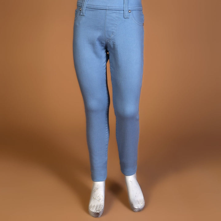 GIRLS JEGGING JEANS - Polkadots - 9774AG-031736 - GIRLS JEGGING JEANS - Polkadots