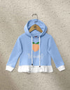 GIRLS PRINTED HOODIE - Polkadots - 13060AY-204690 - GIRLS PRINTED HOODIE