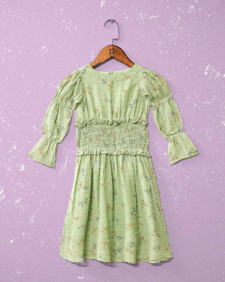 GIRLS PRINTED MAXI - Polkadots - 12629AY2-197184 - GIRLS PRINTED MAXI