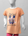 GIRLS PRINTED T-SHIRT - Polkadots - 11972PD-079047 - GIRLS PRINTED T-SHIRT