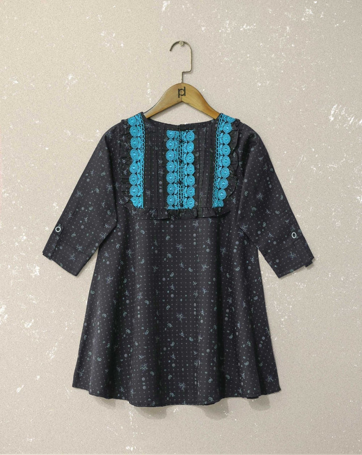 GIRLS PRINTED TOP - Polkadots - 12551HG2-211384 - GIRLS PRINTED TOP
