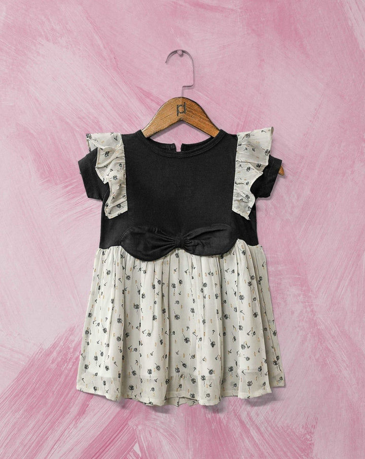 GIRLS PRINTED TOP - Polkadots - 12704PD-195434 - GIRLS PRINTED TOP