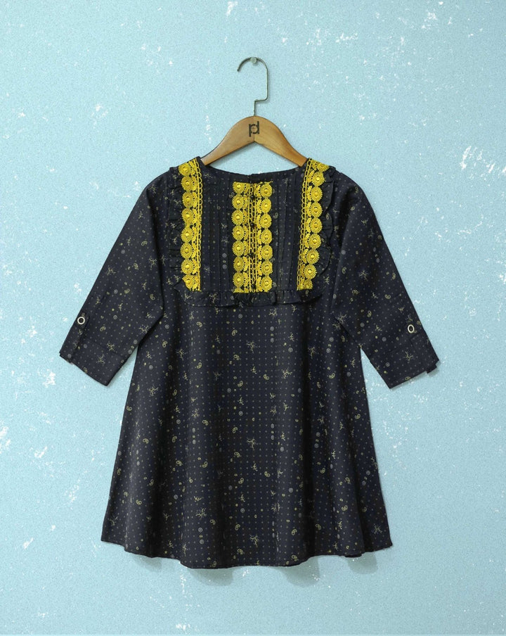 GIRLS PRINTED TOP - Polkadots - 12551HG2-211374 - GIRLS PRINTED TOP