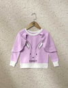 GIRLS SWEATSHIRT - Polkadots - 13076PD-205028 - GIRLS SWEATSHIRT