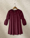 GIRLS VELVET TOP - Polkadots - 12884HG-200079 - GIRLS VELVET TOP