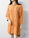 HIGH LOW TUNIC TOP - Polkadots - 12702HG-195410 - HIGH LOW TUNIC TOP