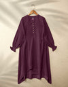 HIGH LOW TUNIC TOP - Polkadots - 12636HG-193961 - HIGH LOW TUNIC TOP