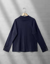 HIGH NECK - Polkadots - 13017HG-203634 - HIGH NECK