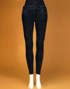 HIGH WAIST JEANS - Polkadots - 10699ZJ-053055 - HIGH WAIST JEANS