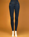 HIGH WAIST JEANS - Polkadots - 10699ZJ-053059 - HIGH WAIST JEANS