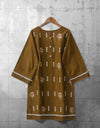 | KHADDAR EMBROIDERED KURTI | - Polkadots - 12164AMY-083617 - | KHADDAR EMBROIDERED KURTI |