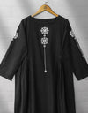 KHADDAR EMBROIDERED KURTI - Polkadots - 11500HG-201867 - KHADDAR EMBROIDERED KURTI