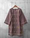 | KHADDAR EMBROIDERED KURTI | - Polkadots - 12164AMY-083623 - | KHADDAR EMBROIDERED KURTI |