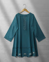 KHADDAR EMBROIDERED KURTI - Polkadots - 11559PD-205559 - KHADDAR EMBROIDERED KURTI