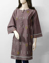 | KHADDAR EMBROIDERED KURTI | - Polkadots - 12164AMY-083617 - | KHADDAR EMBROIDERED KURTI |