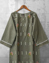 | KHADDAR EMBROIDERED KURTI | - Polkadots - 12164AMY-083617 - | KHADDAR EMBROIDERED KURTI |