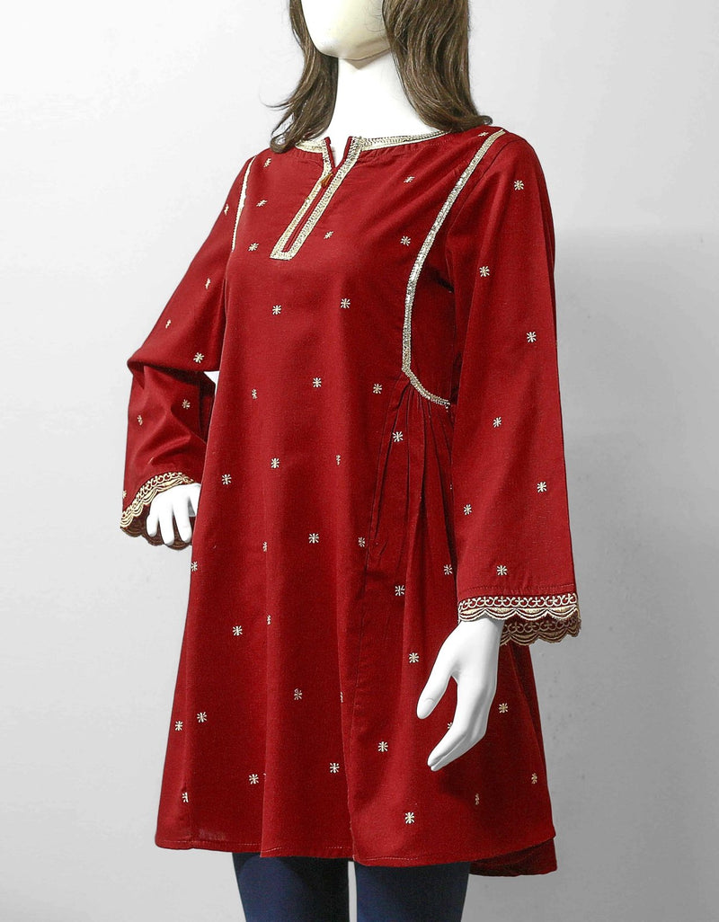 Khaddar kurti hotsell design 2018