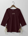 KNOTTED TOP - Polkadots - 10673PD-065092 - KNOTTED TOP - Polkadots