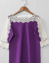 LACE TOP - Polkadots - 11071AY-060222 - LACE TOP