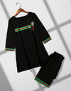 LOUNGEWEAR CO-ORD SET - Polkadots - 11853PD-076569 - LOUNGEWEAR CO-ORD SET